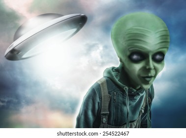 Alien And UFO