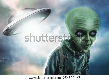 Alien and UFO