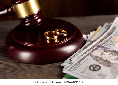 Alimoney concept. Children protection and divorce.