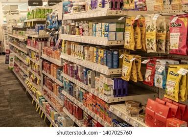 Aliso Viejo, CA / USA - 05/23/2019: Medication Aisle Of A CVS Pharmacy