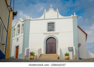 Aljezur, Portugal, September 2022: View on Igreja da Misericordia, church of Aljezur in Algarve, Portugal - Shutterstock ID 2206162157