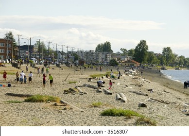 Alki Beach, Seattle, Wa, USA