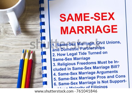 Pros and cons of same-sex marriage photo 2