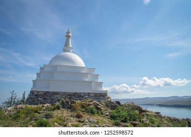 All Auspicious Stupa Of Great Awakening, Ogoy Island, Lake Baikal.