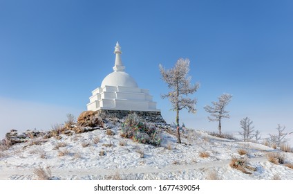 All Auspicious Stupa Of Great Awakening, The Baikal Lake, Ogoy Island, Siberia - Russia