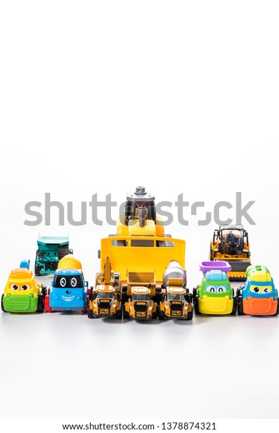 All kinds of toy\
cars