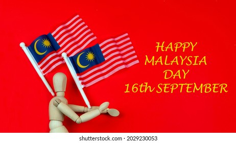 Poster to Celebrate the Malaysian Independence Day Images, Stock 