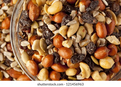 All Natural Homemade Trail Mix Ready To Eat