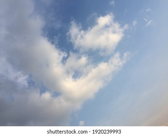 All nature type,scen sky and cloud.Pokhara dhaulagiri nepal, Feb 06-2021