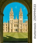 All Souls College, Oxford University Through an Archway