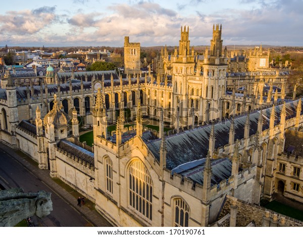 All Souls College at the university of Oxford.\
Oxford, England