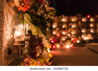 All Souls' Day, All Saint's Day With Candles