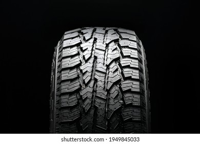 All Terrain Tire Pattern 4wd, Front Tire View