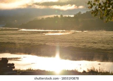 Allagash Maine - St John River Sunrise