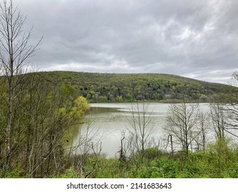 Allegheny Reservoir In The Spring