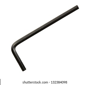 Allen Wrench Isolated On White