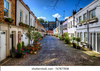 From The Alley Of Conduit Mews, Paddington, London