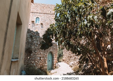 Alley In Kardamyli, Messenia, Greece