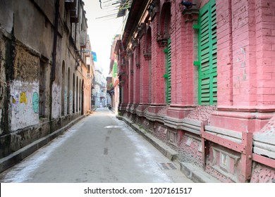 Alley In North Calcutta Or Kolkata Are Very Interesting Subject For The Street Photographers.