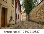 An alley in old Prague