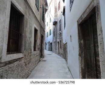 Alley Way In Croatia