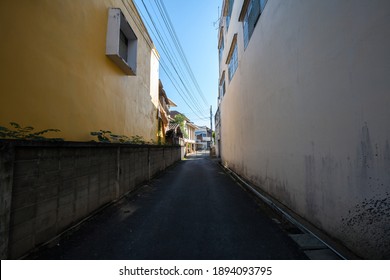 Alley Way On The Street In Thailand