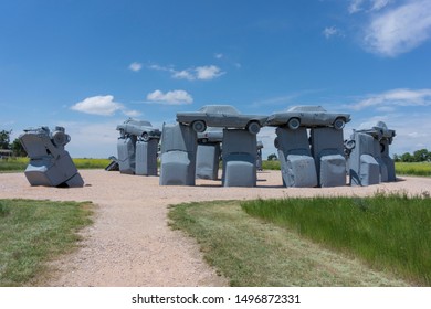 Alliance, Nebraska, 2019-07-15: Beautiful View Of Carhenge