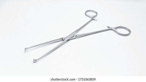 Allis Tissue Forceps. Surgical Instrument. - Shutterstock ID 1731063859