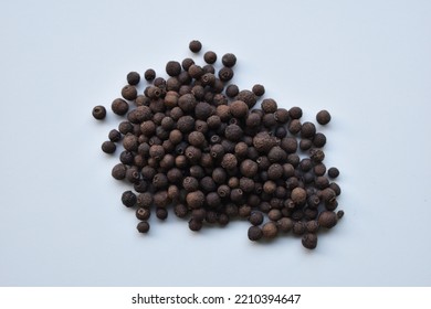 Allspice Berries Close Up Heap