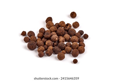 Allspice, isolated on white background. Aromatic allspice - Powered by Shutterstock