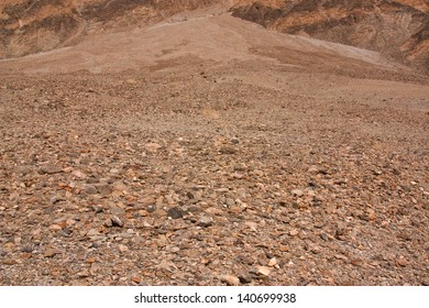 Alluvial Fan In Death Valley