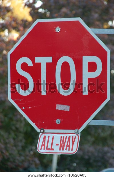 4 way stop sign canada