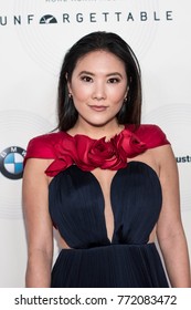 Ally Maki attends 16th Annual Unforgettable Gala at The Beverly Hilton, Beverly Hills, CA on  December 9, 2017