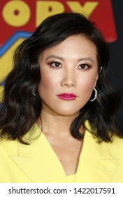 Ally Maki at the World premiere of 'Toy Story 4' held at the El Capitan Theater in Hollywood, USA on June 11, 2019.