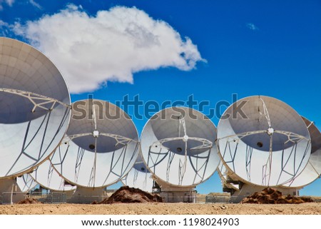 ALMA telescope Array