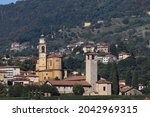 Almenno San Bartolomeo, Bergamo, Lombardy, Italy: Church of San Giorgio, Santa Caterina and San Bartolomeo Apostolo