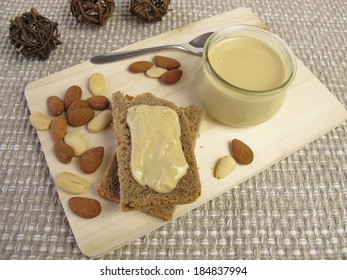 Almond Butter On Bread 