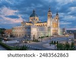 Almudena Cathedral in Madrid, Spain