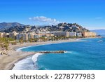 Almunecar, Spain, Costa del sol - Beautiful city and coast view