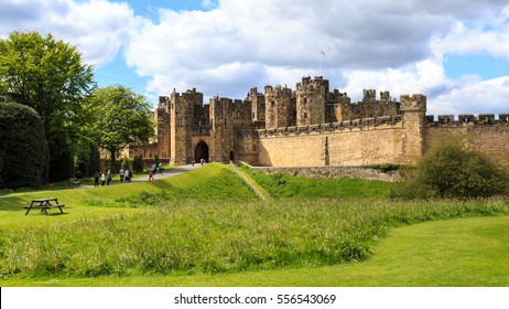 Alnwick Castle. England UK