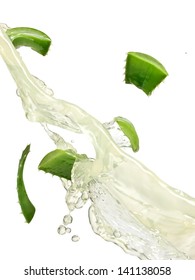 Aloe Vera And Juice Splash