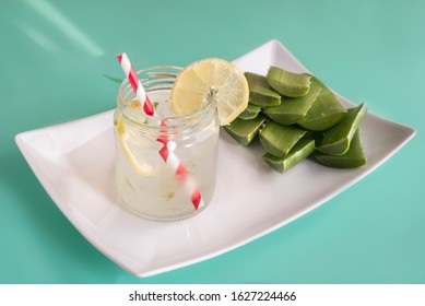 Aloe Vera And Lemon Juice 