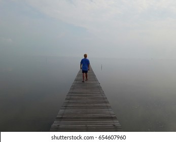 Man Standing Alone Silence Stock Photo (Edit Now) 1301618938