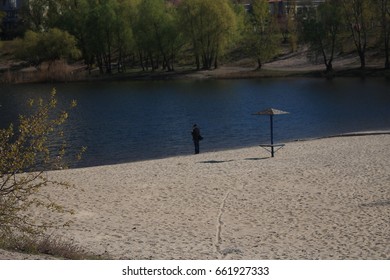 Alone man