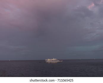 Alone in the ocean