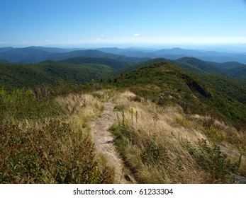 Along The Art Loeb Trail In Western North Carolina