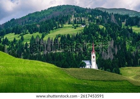 Along the cycle path of the Alta Val Pusteria. South Tyrol