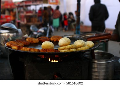 Aloo Tikki, Famous Street Food In Jaipur, India