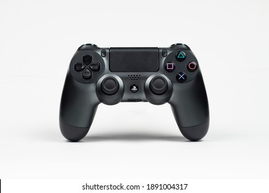 Alor Gajah, Melaka , Malaysia , 30 October 2020  Playstation 4 Dualshock 4 Joystick For Gaming.