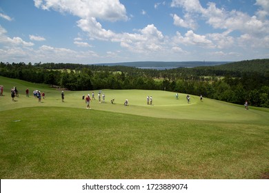 The Alotian Club	Roland, Arkansas -USA. The Alotian Club, One Of America’s Premier Golf Clubs, Will Hosted The 23rd Playing Of The Arnold Palmer Cup In 2019. The Annual Ryder Cup-style Competition Was